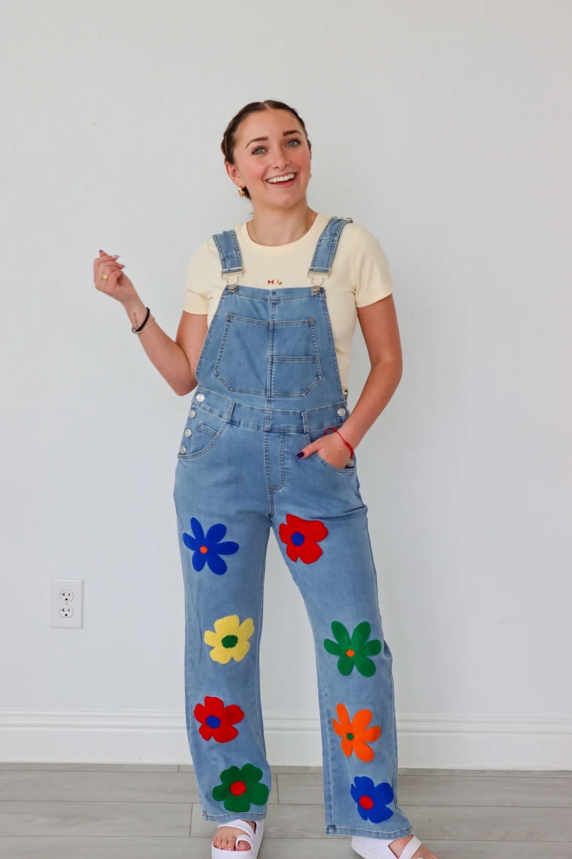 April Showers Overalls