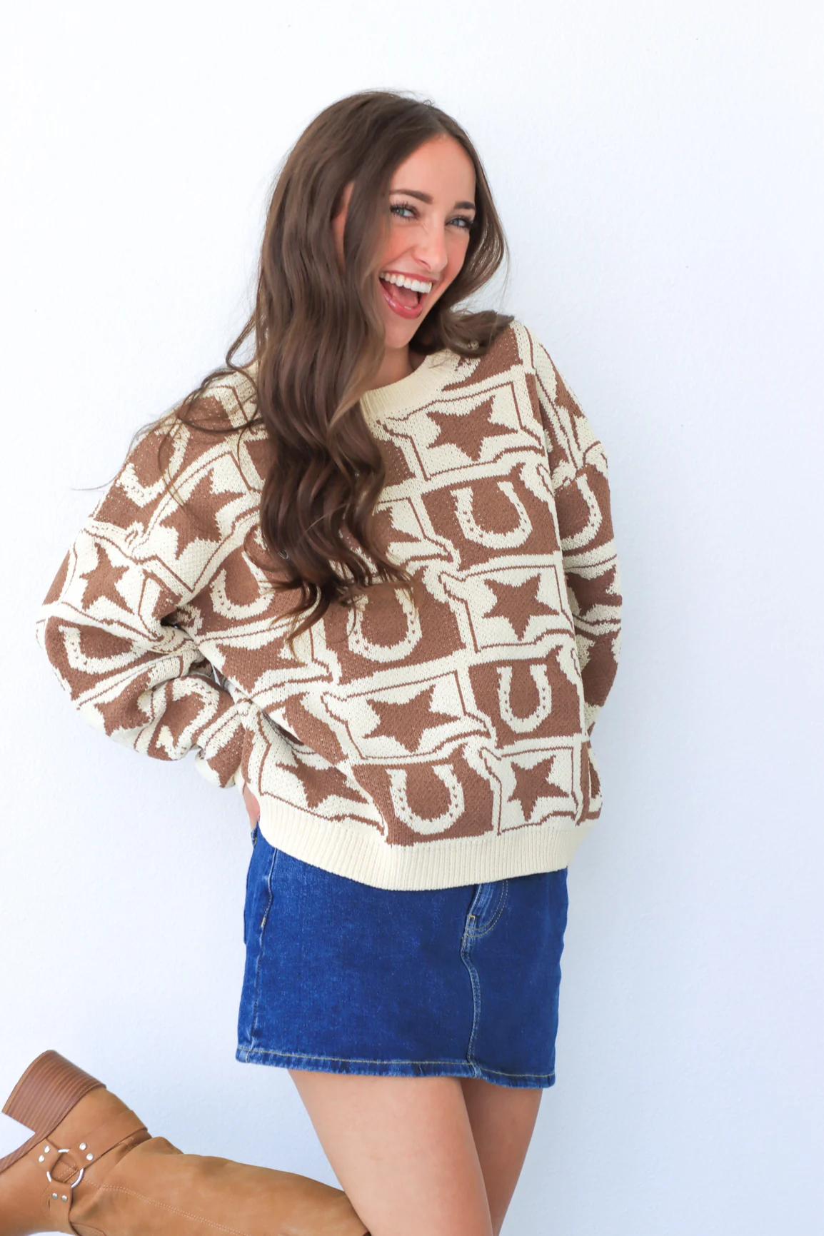 Cozy Cowgirl Sweater - Image 4