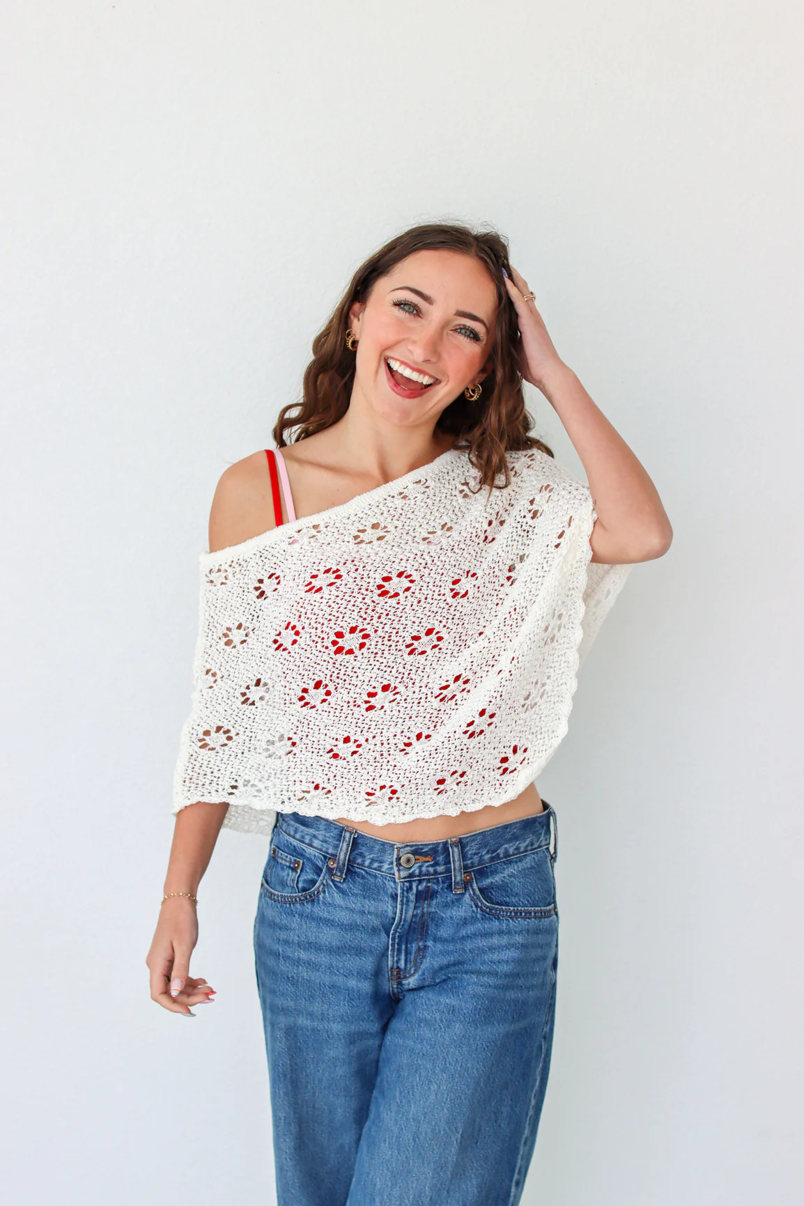 Daisy Lace Cover Up