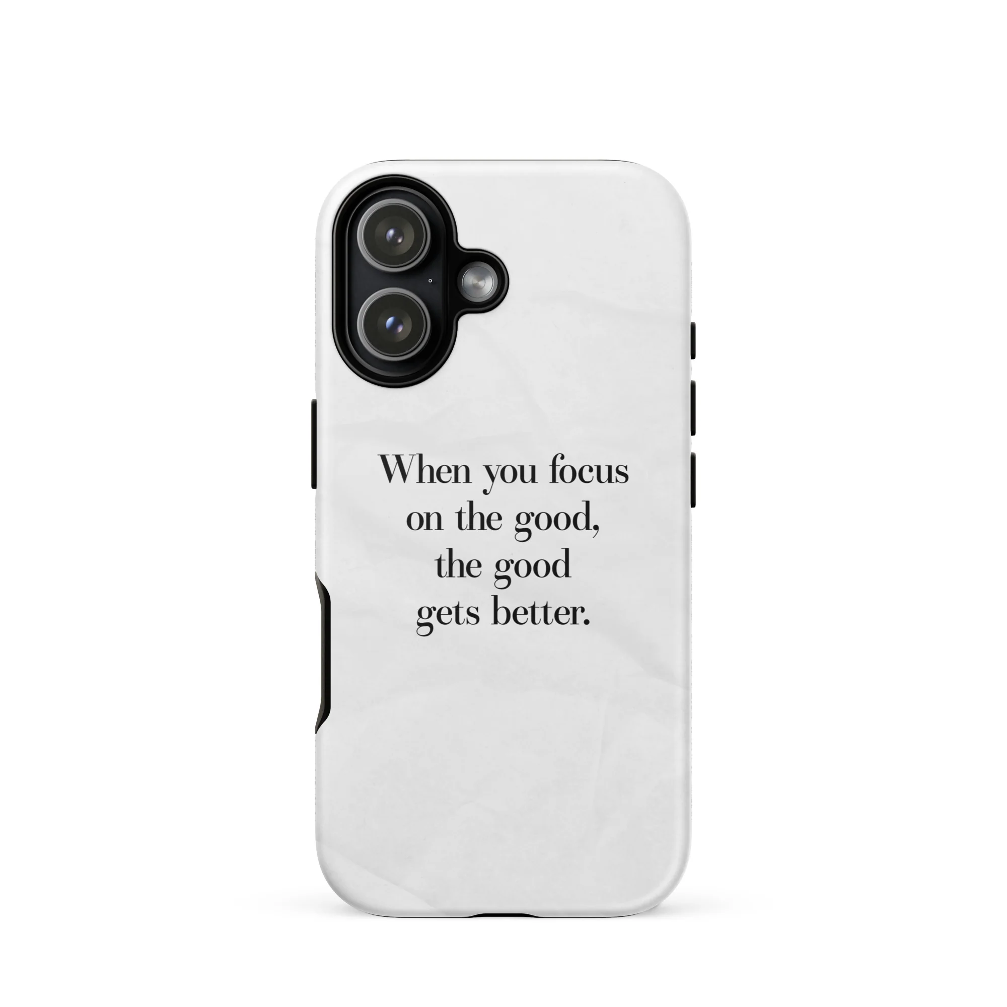 Good Gets Better iPhone Case