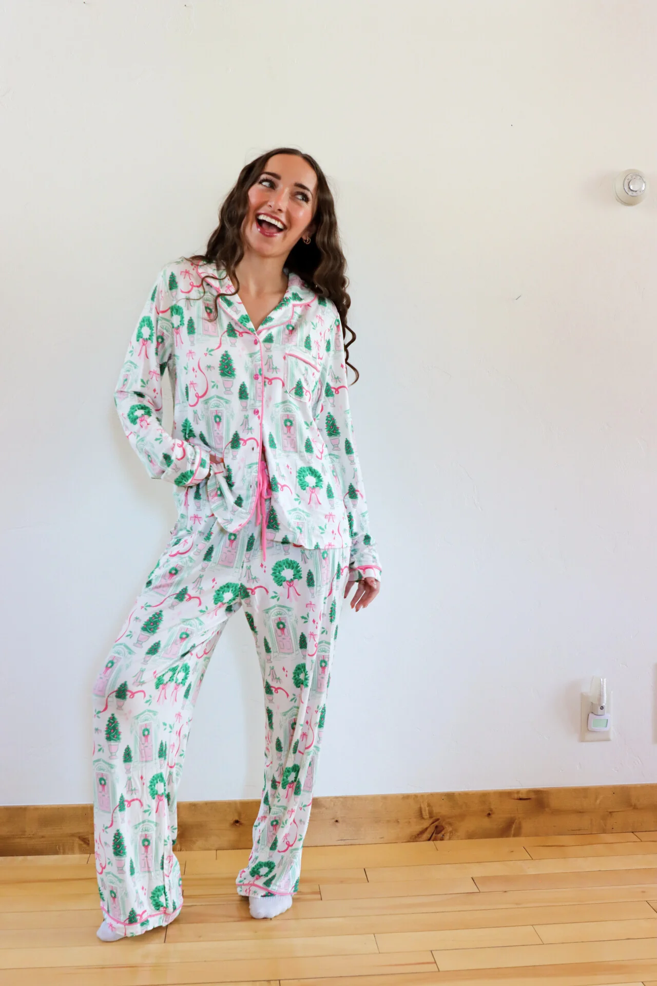 Hang The Wreath Pajama Set - Image 2