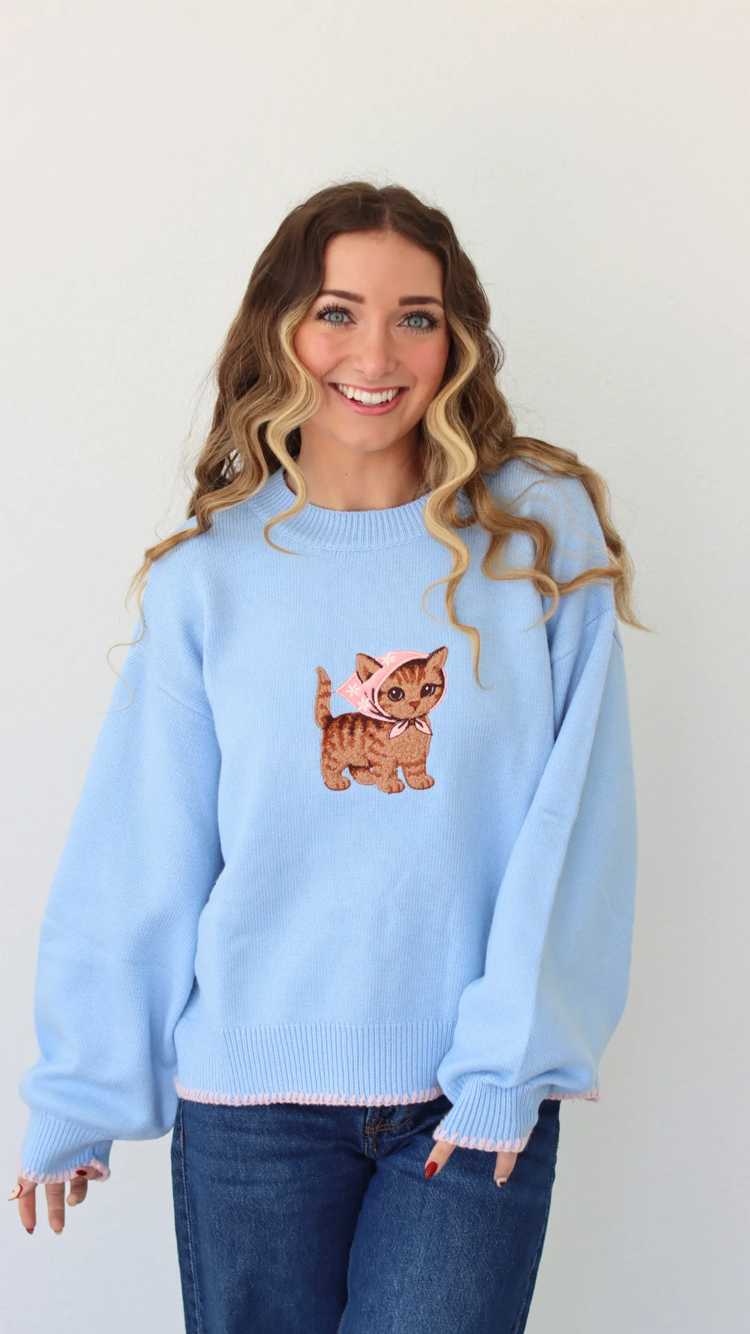 Kitten Kisses Sweater