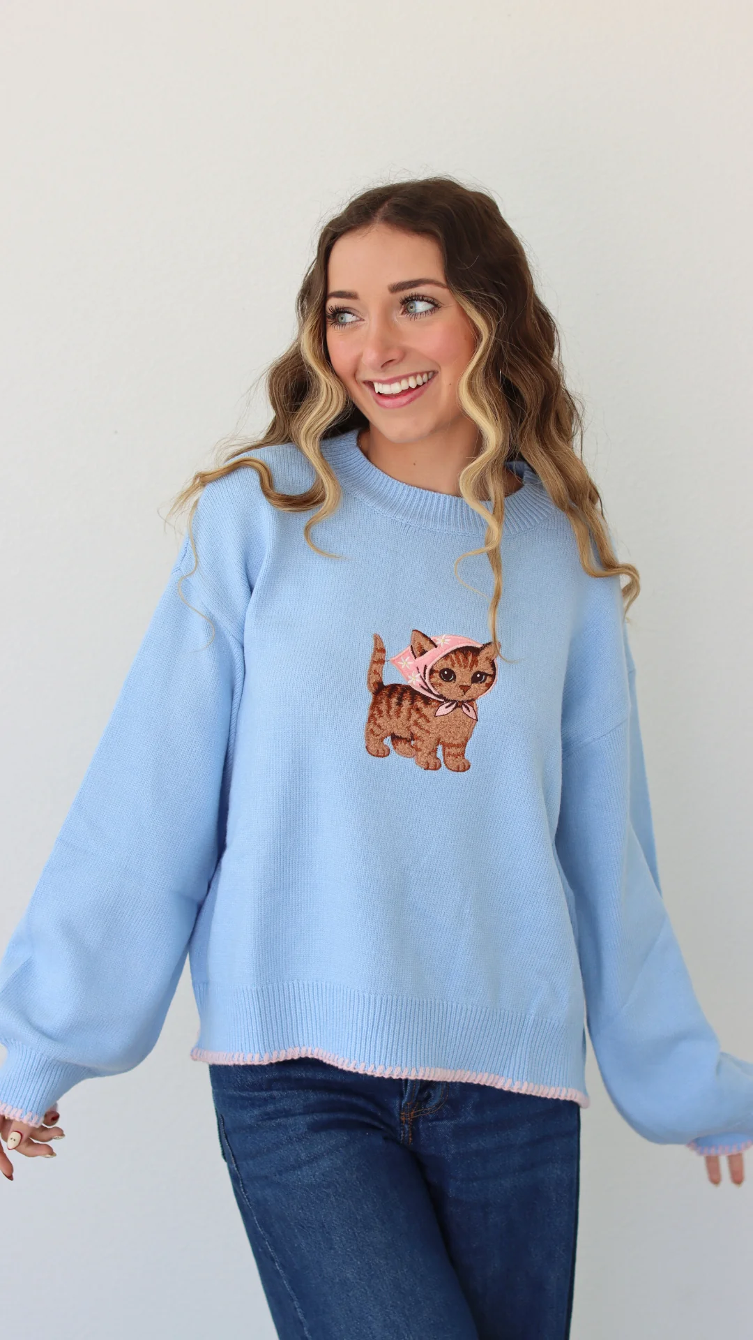 Kitten Kisses Sweater - Image 4