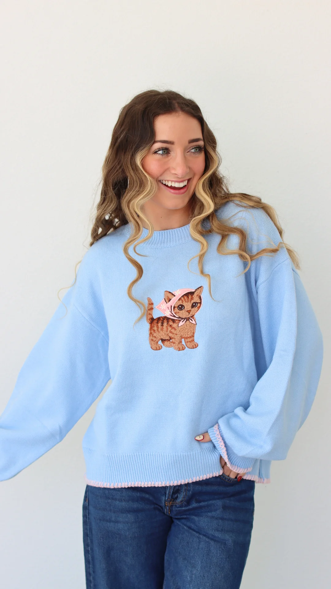 Kitten Kisses Sweater - Image 5