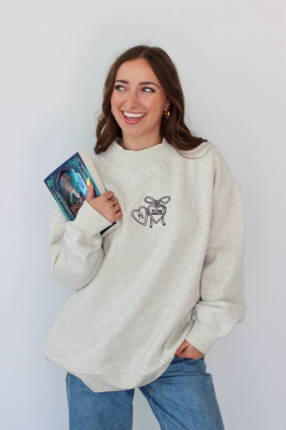 Me + Fictional Characters Crewneck - Image 6