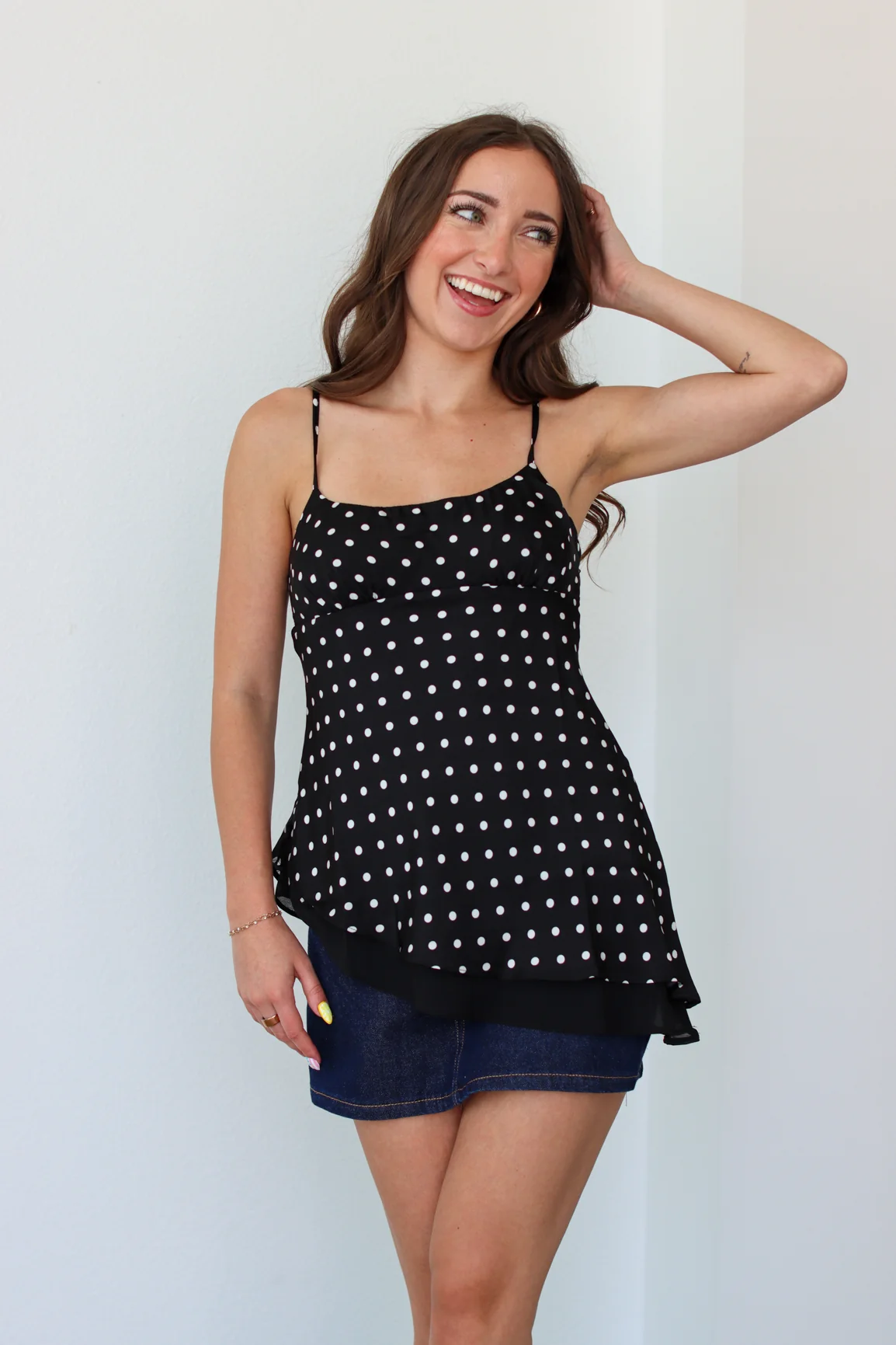 Pages Down Mini Skirt - Image 4