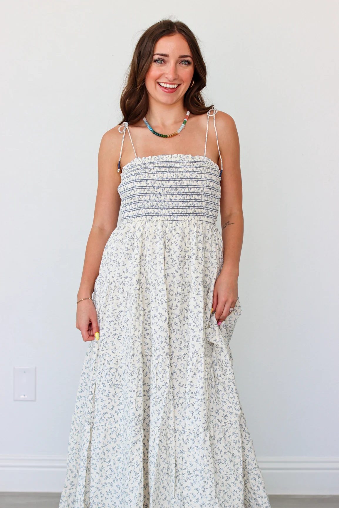 Paperback Pages Maxi Dress - Image 2