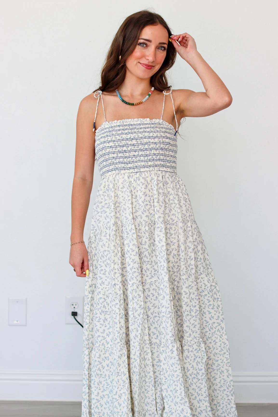 Paperback Pages Maxi Dress - Image 3