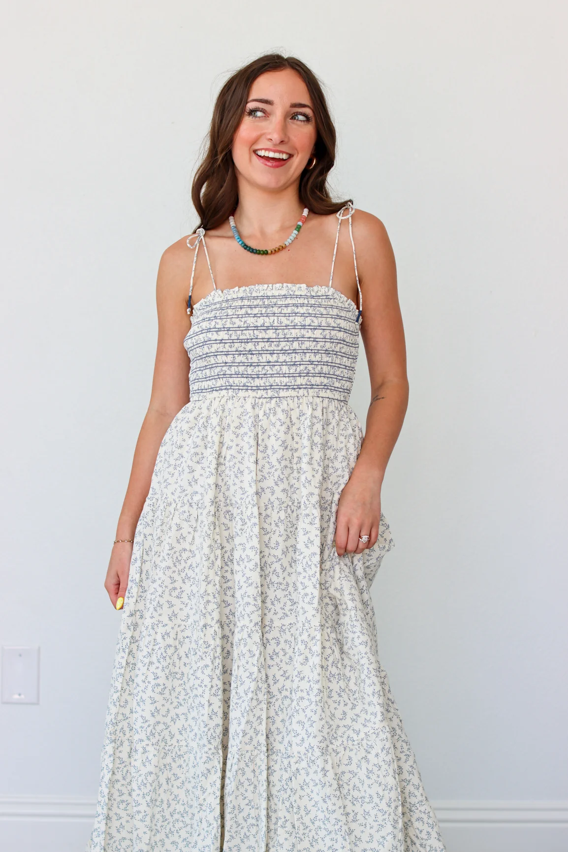Paperback Pages Maxi Dress - Image 4