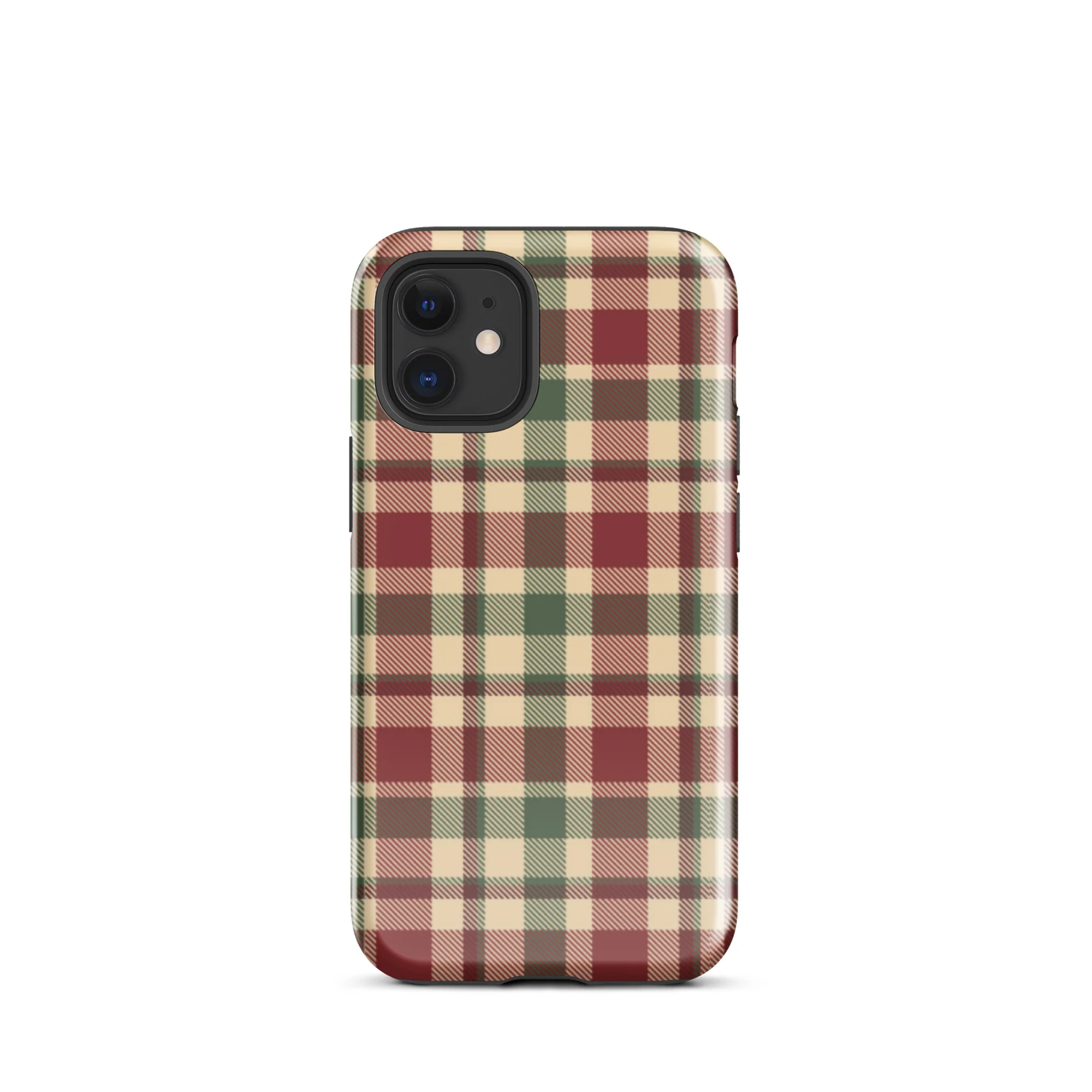 Plaid Tidings iPhone Case - Image 11