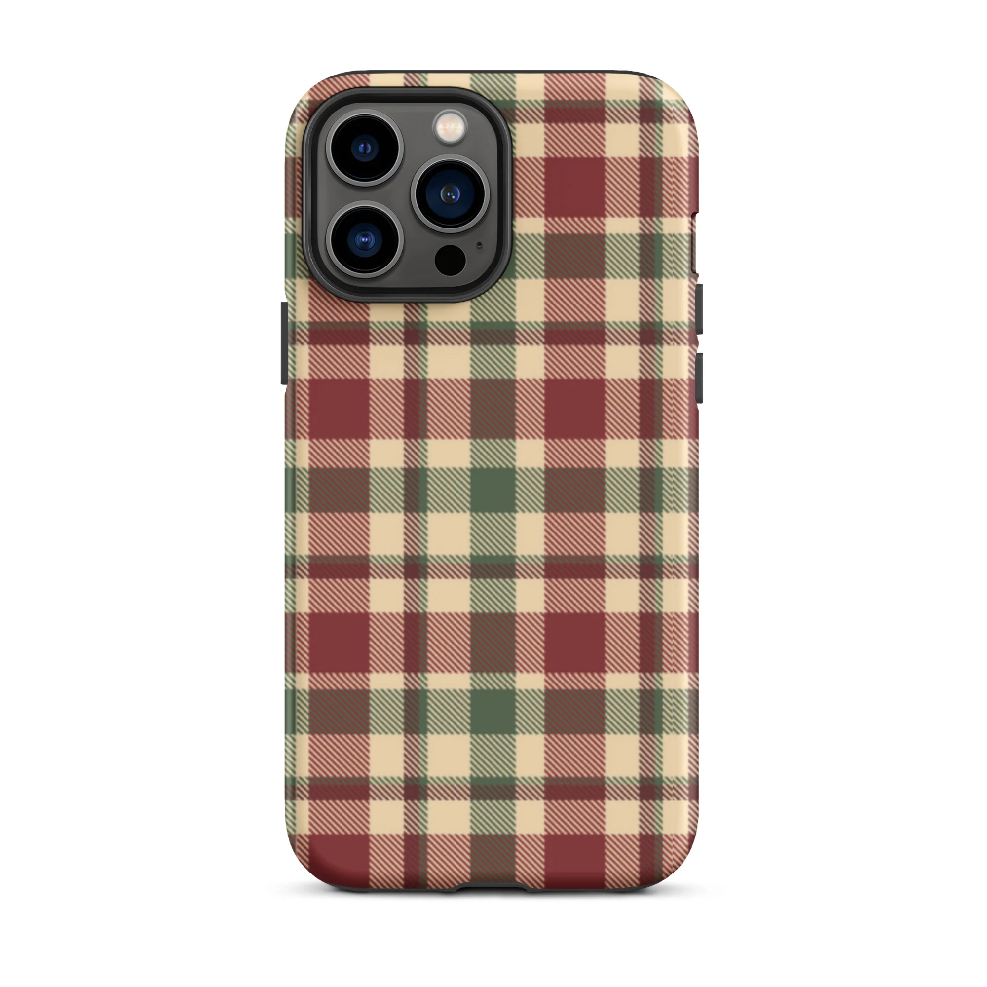 Plaid Tidings iPhone Case - Image 26