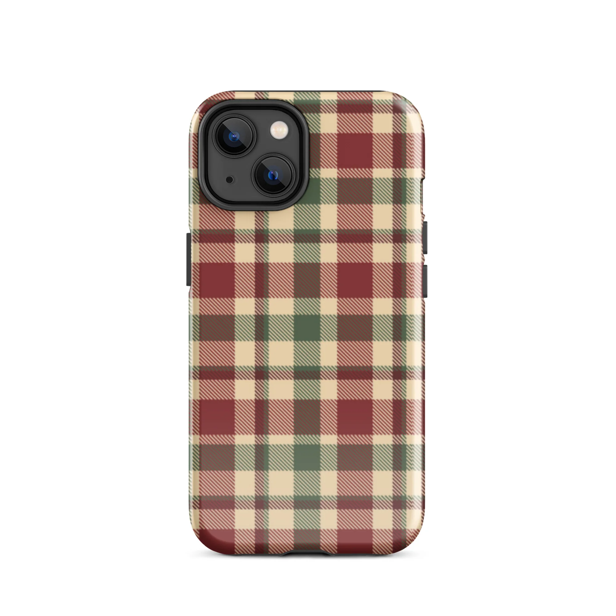 Plaid Tidings iPhone Case - Image 27