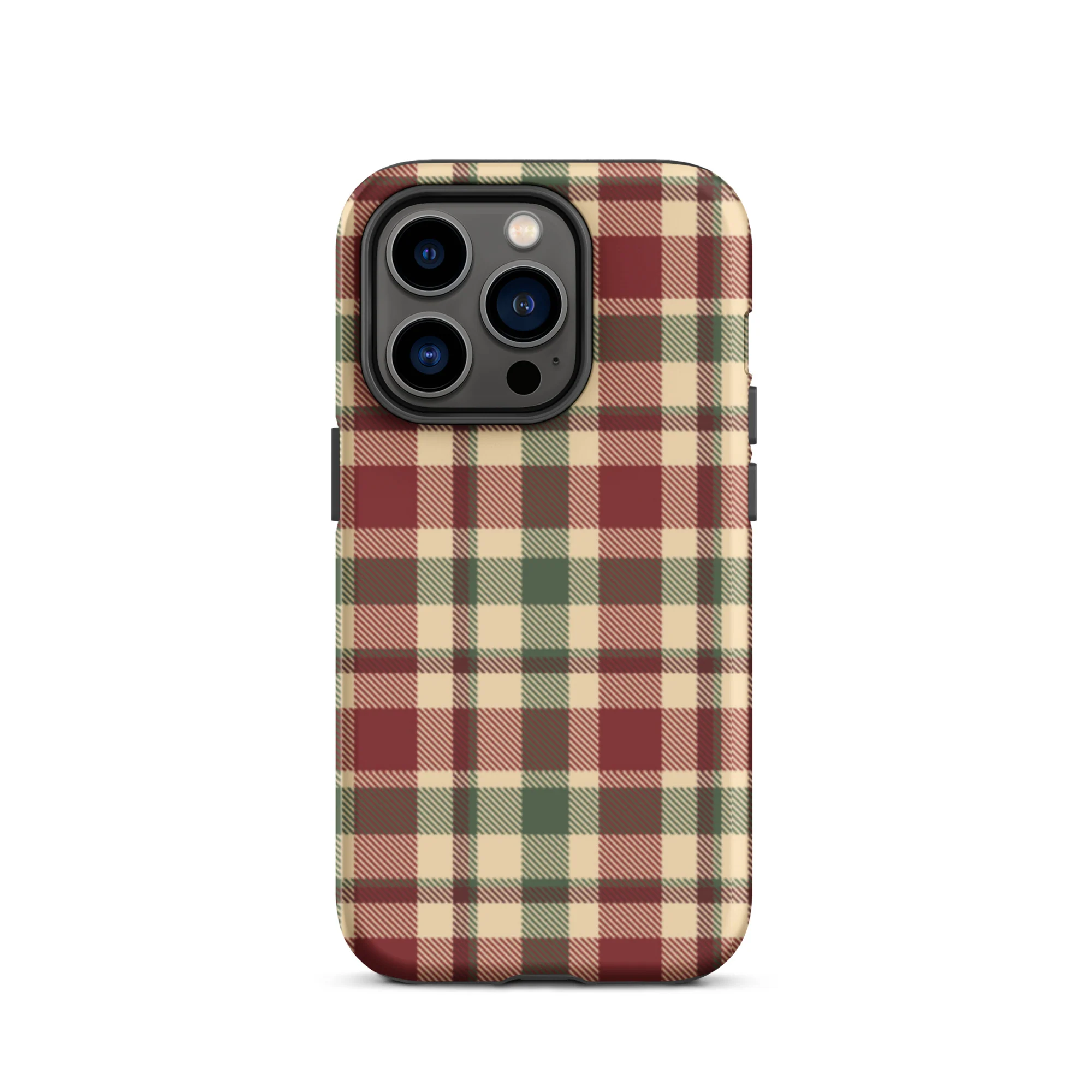 Plaid Tidings iPhone Case - Image 32