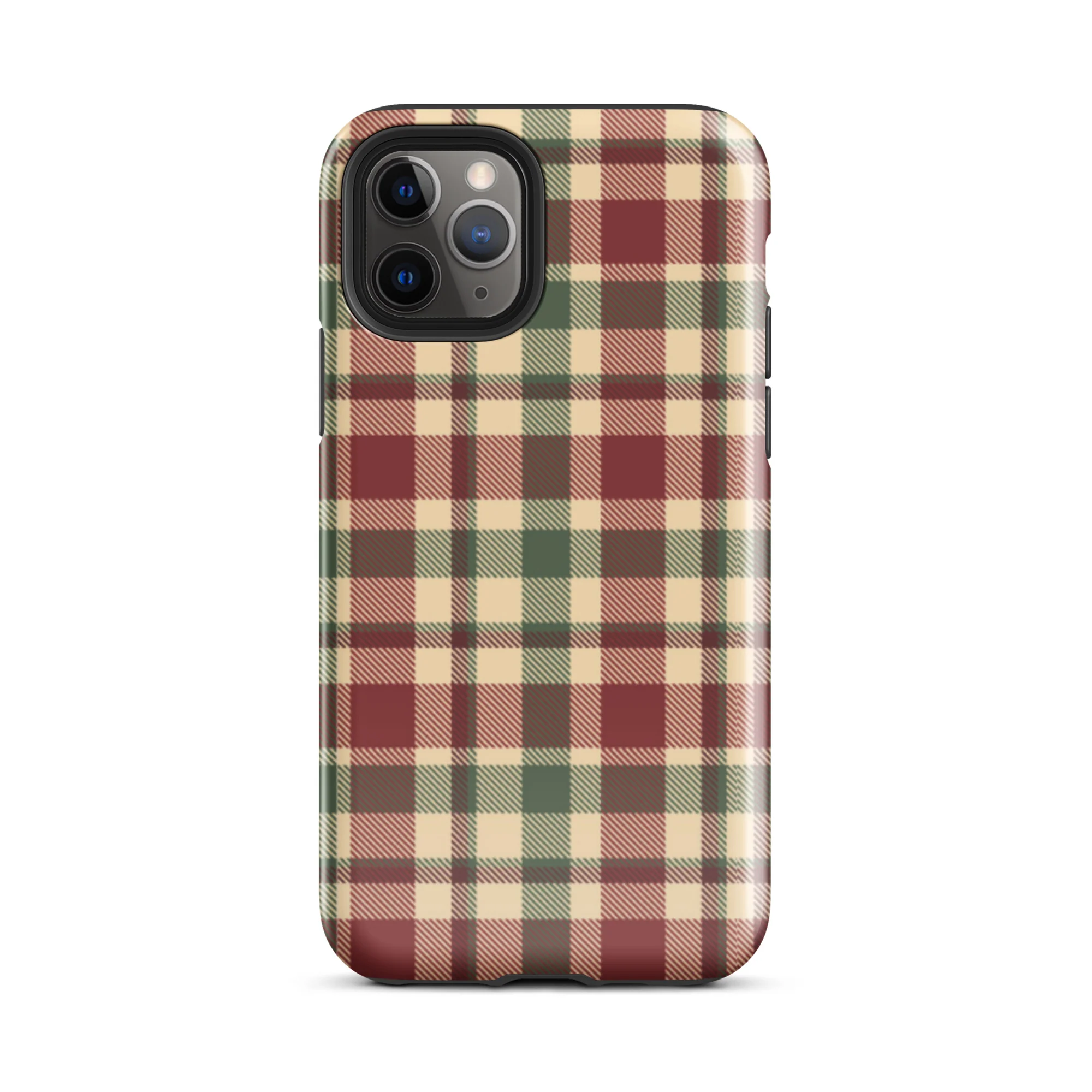 Plaid Tidings iPhone Case - Image 7