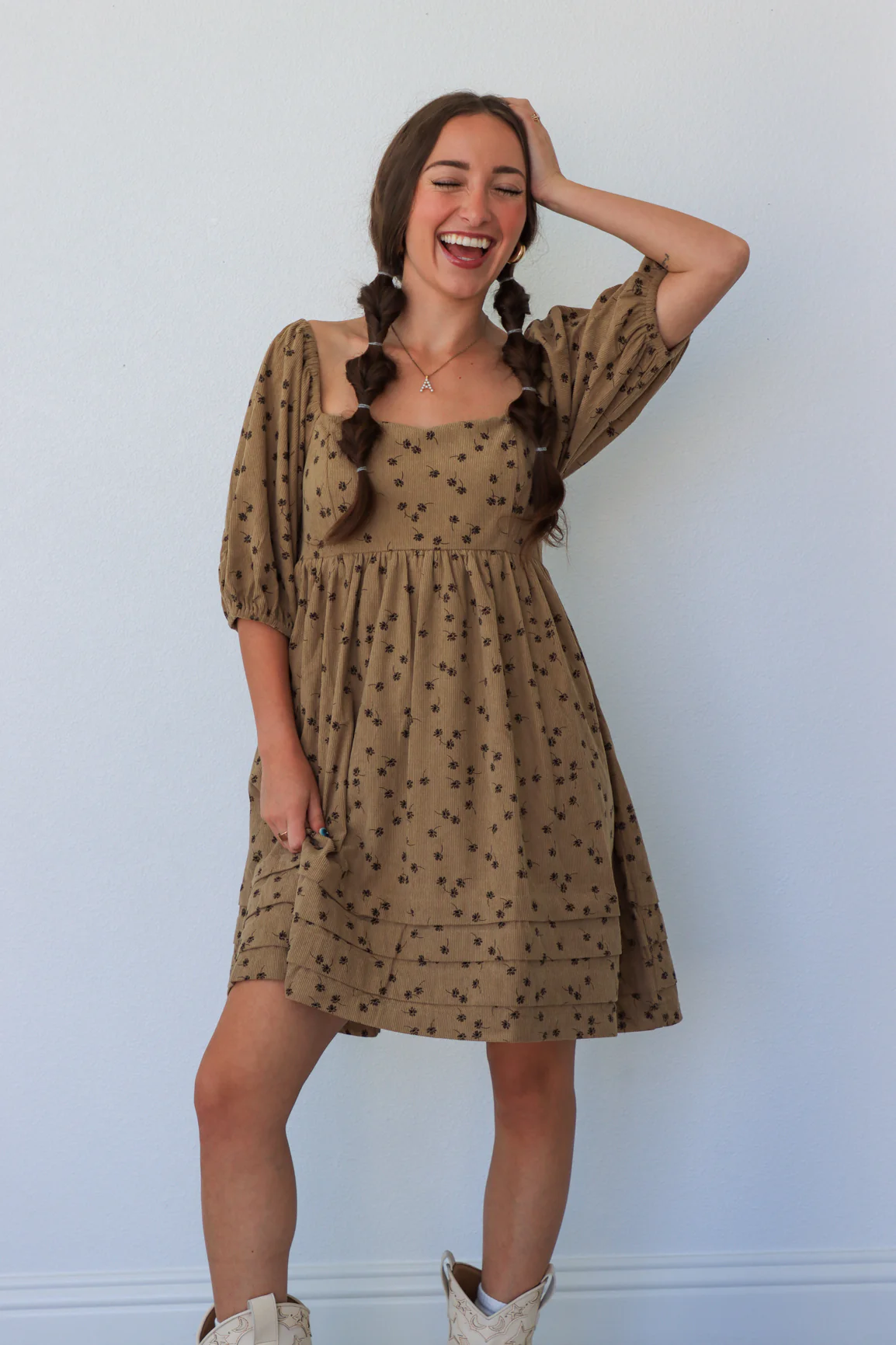 Spiced Latte Dress