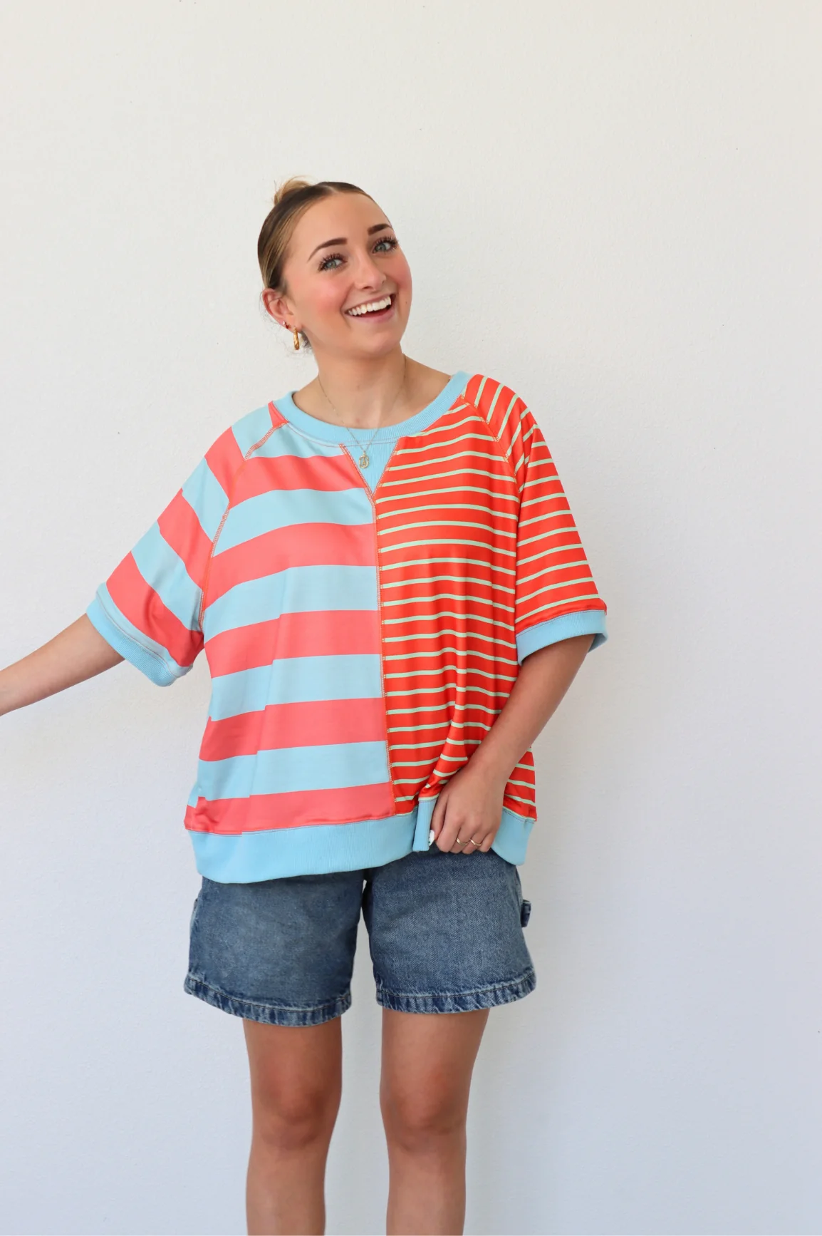 Sunset Stripe Top - Image 3