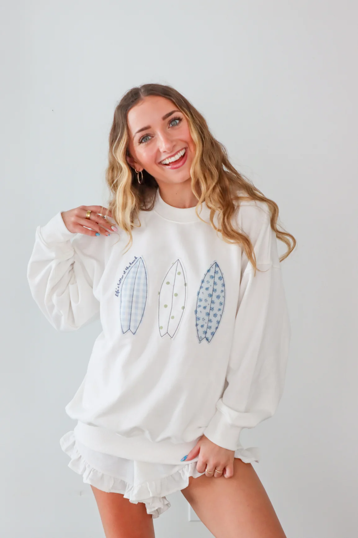 Surfs Up Crewneck