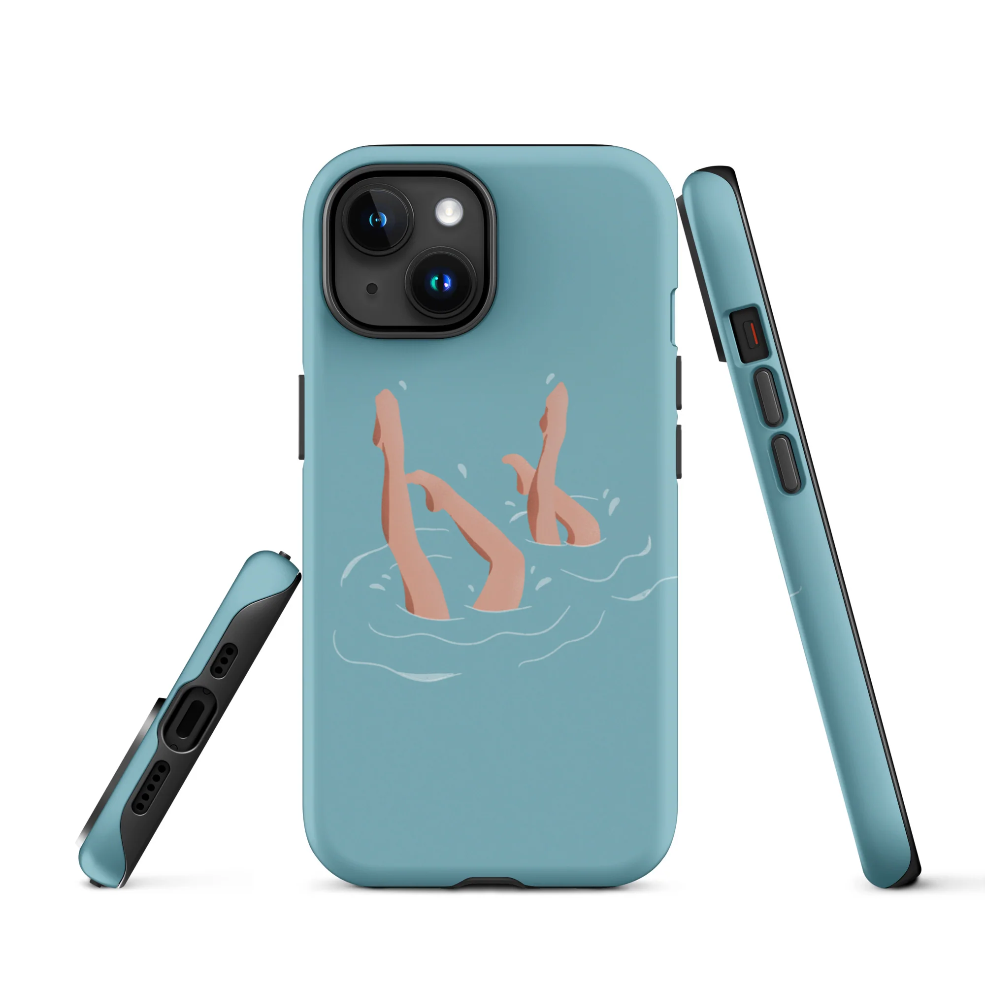 Synchronized Swimming  iPhone Case - Image 36