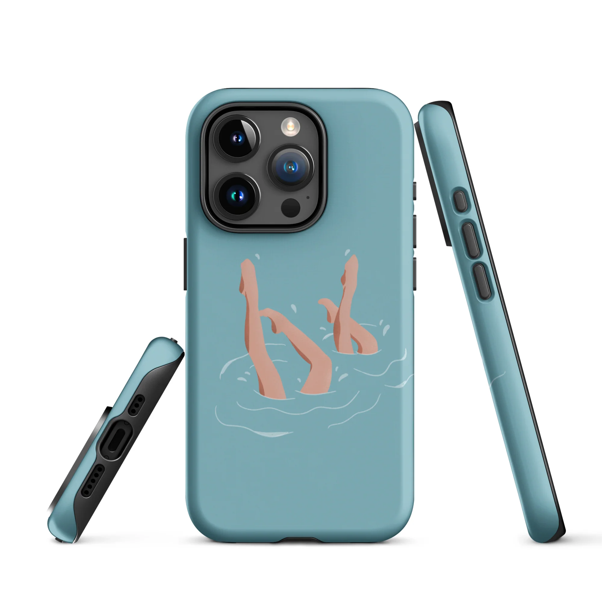 Synchronized Swimming  iPhone Case - Image 38