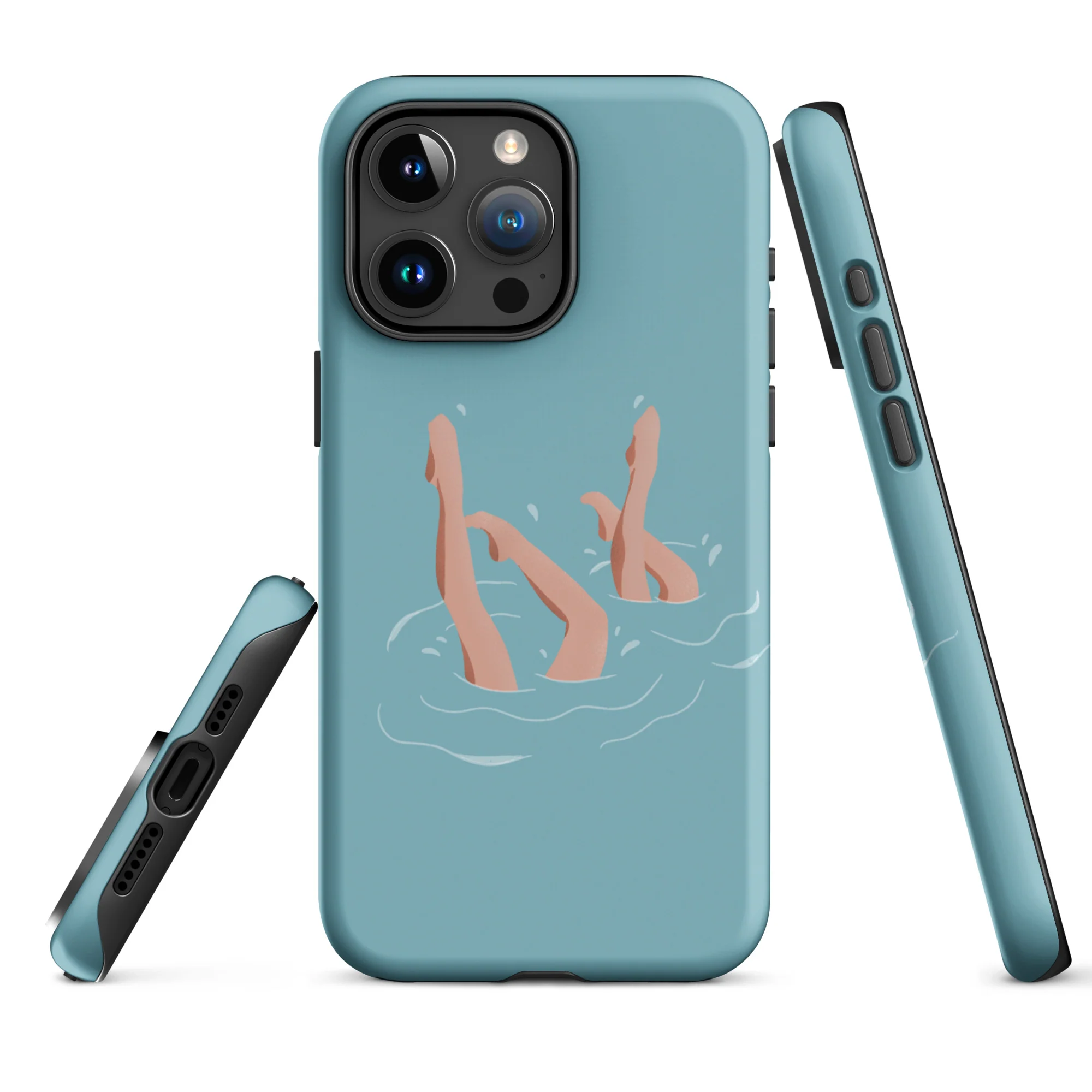 Synchronized Swimming  iPhone Case - Image 39