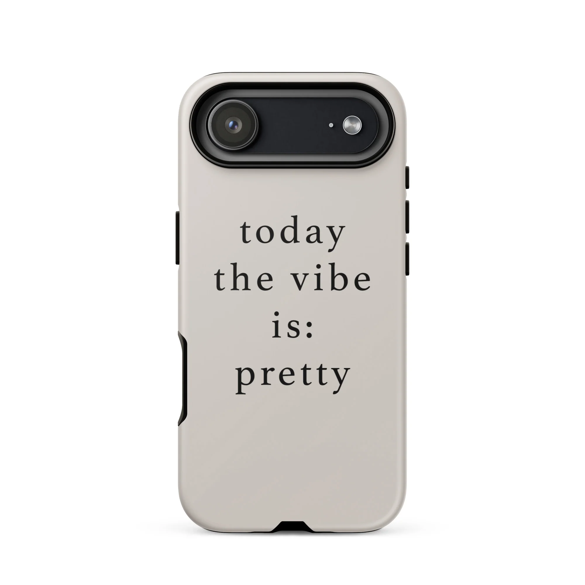 The Vibe Is Pretty iPhone Case - Image 3