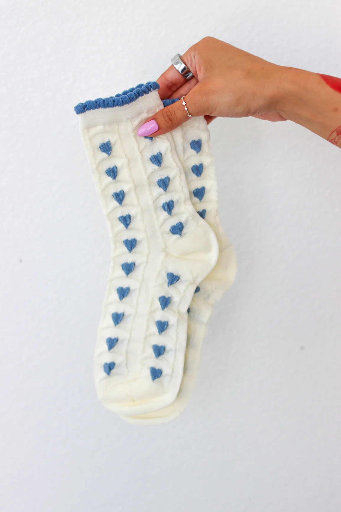 Wildflower Ruffle Socks - Image 2